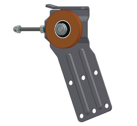SCHUINE ACHTERSTEUN POELIE KABELROL LINKS - AGROST