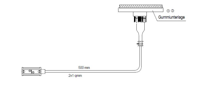 ASPOCK FLATPOINT ORANJE/INB/RP&R/0,5M/-KAP "2012"