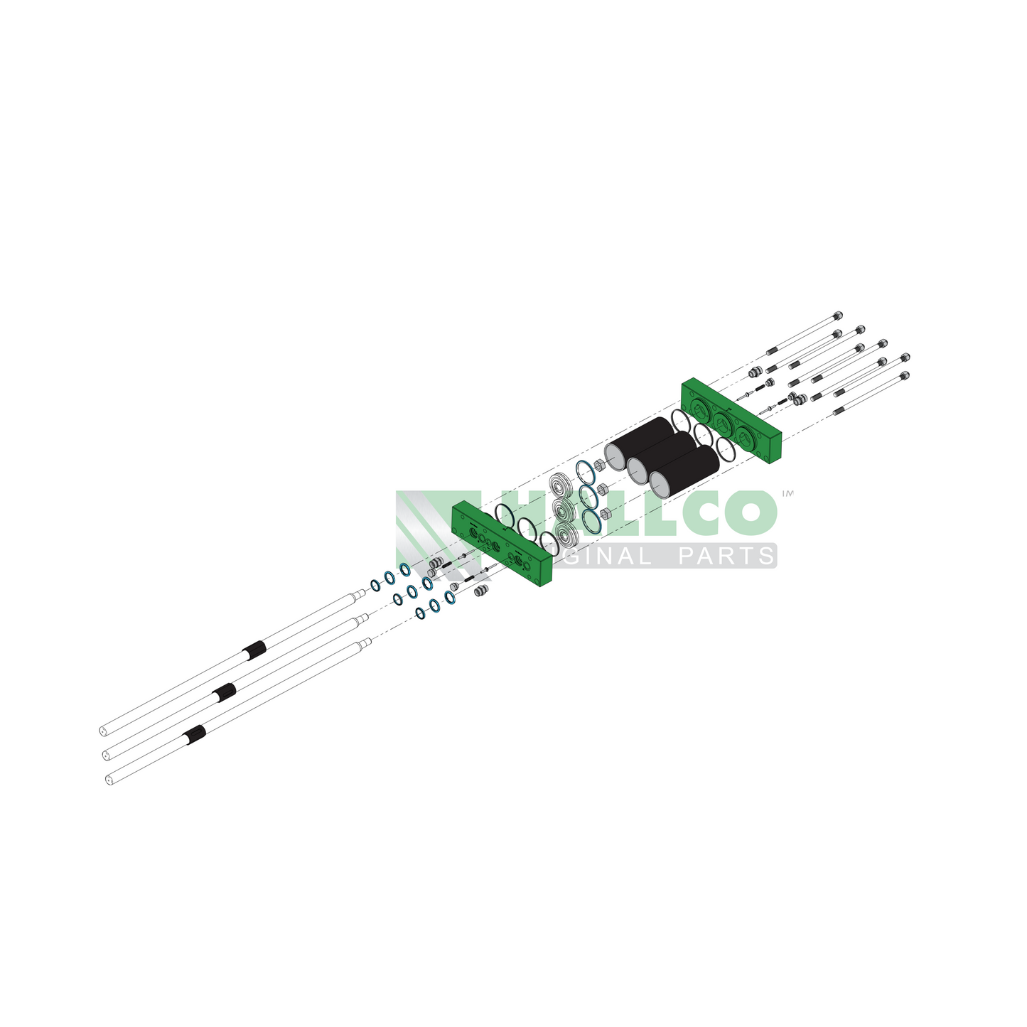 NEXUS HPU Repair Kit - includes seal kit and all f