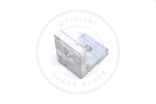 ALU WINKEL 50X50X10 FÜR SEITLICHEN ANFAHRSCHUTZ