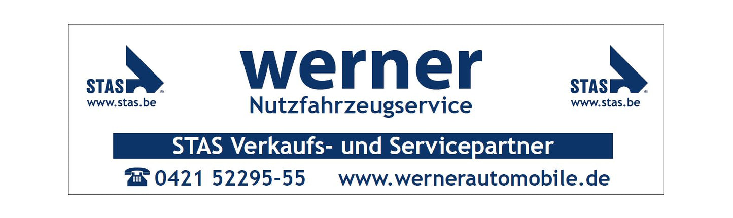 PLAKETTE "WERNER"  STAS DEALER