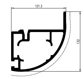 VOORSTAANDER KIPPER   L =  2531 MM -2/+2MM