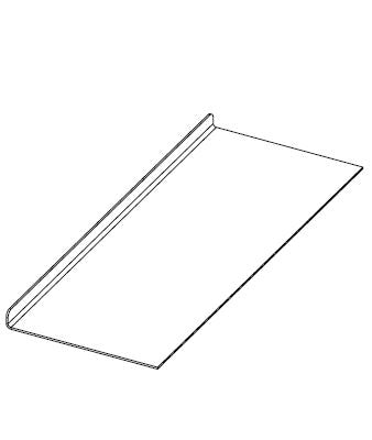 PLAQUE DE SÉCURITÉ POUR BRAS DE BÂCHE ENROULABLE V