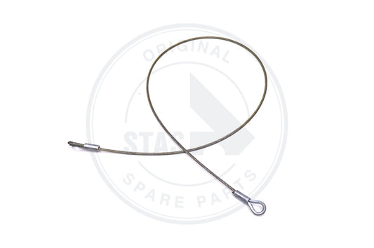 VERZINKTES DRALLFREIES KABEL 6MM BEIDSEITIG GEPRES