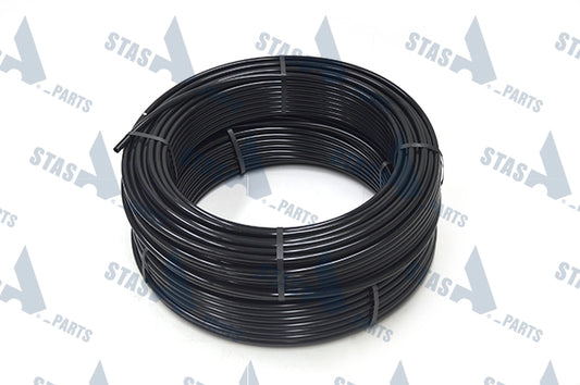 8282521176  - LUCHTLEIDING ZWART "REMMEN" DIN 7432