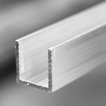 ALU U-PROFILE 64 X 100 X 64 X 6,4 MM - EN AW-6060 