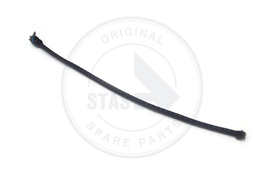 GUMMI KABEL MIT PVC UMFLOCHTEN DIAMETER 8 MM  -  S