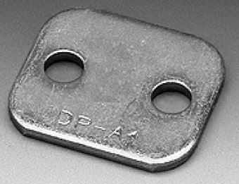 PLAQUE DE COUVERTURE POUR COLLIER SIMPLE "GR 3"- 0