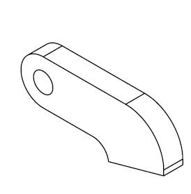 BOVENSCHARNIER SCHUINE AUTOMATISCHE DEUR