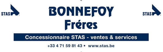 PLAAT "BONNEFOY FRÉRES"  STAS DEALER