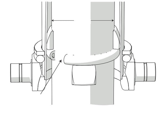 GUMMI ANTI-LÄRM FUR EDBRO  DS18 / DD18 / CS18