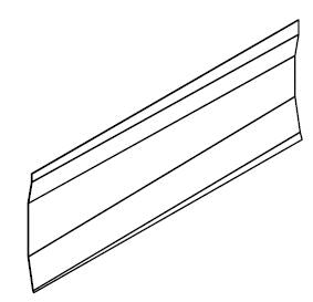 1X SLIJTPLAAT LINKS ACHTERAAN TPX2 BH1500 - V7