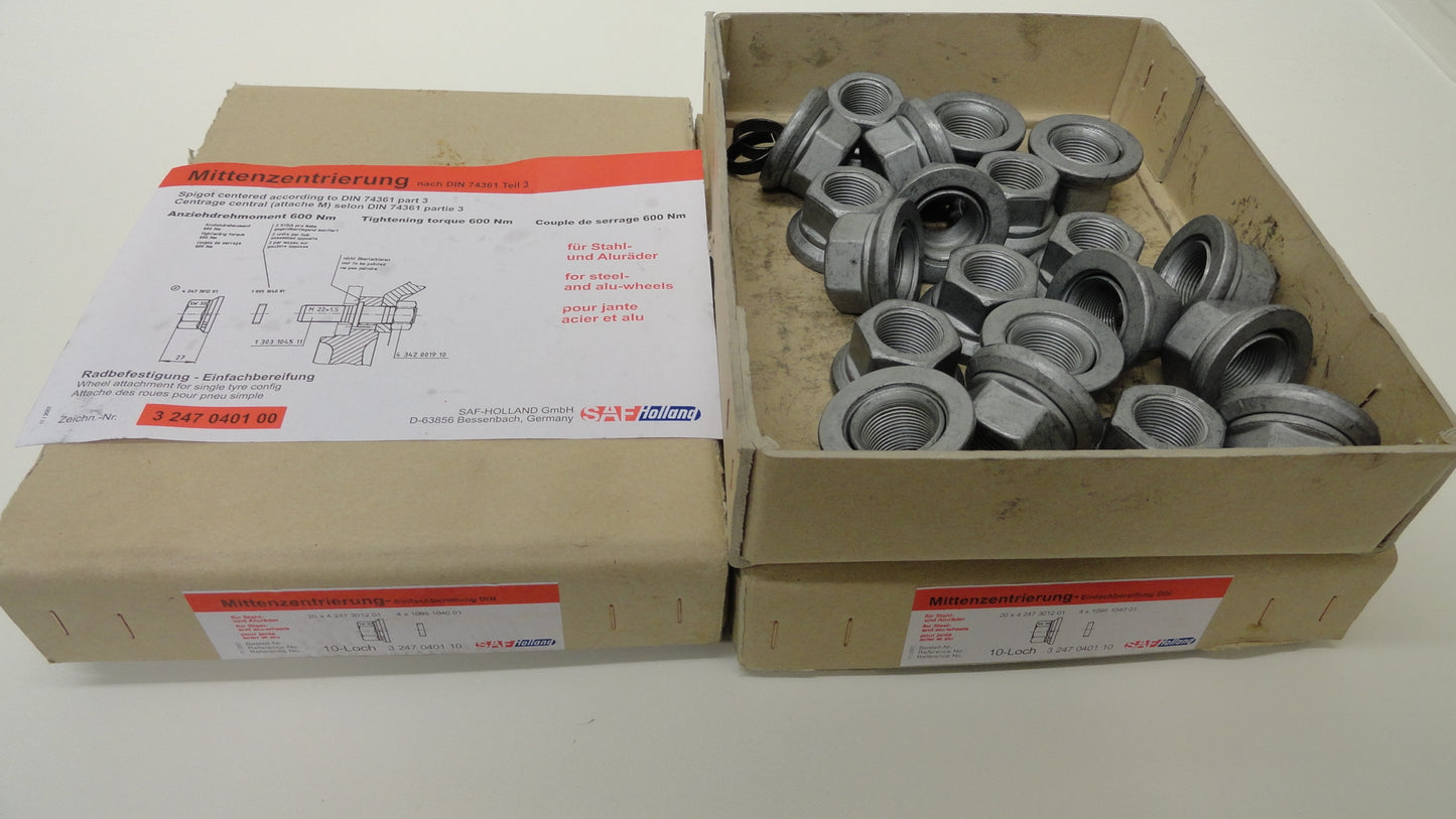 DOOS À 20 SAF WIELMOEREN M 22 X 1.5 X 27 H SW32 - 