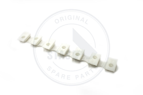 CF  PEIGNE EN PLASTIQUE 7 BLOCS - 112 H 33 BLANC