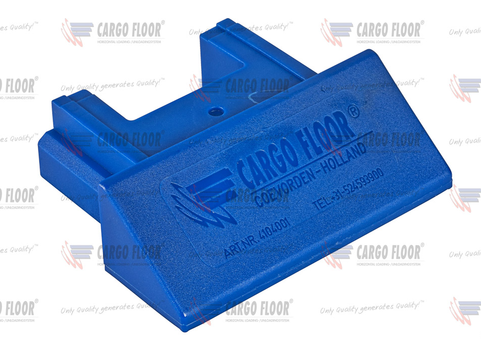 UN C F BOUCHON EN PLASTIQUE BLEU - 112 MM
