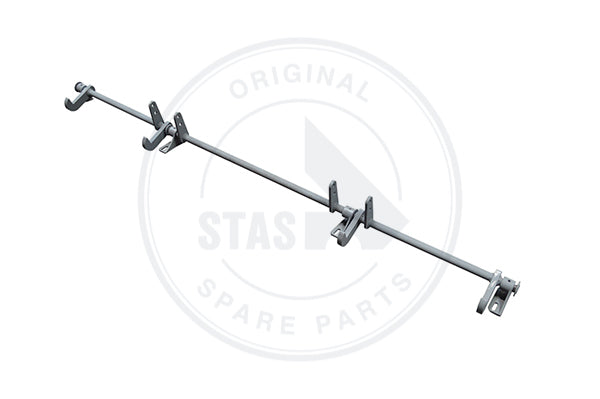 AS MET KORTE SLUITHAKEN VOOR KLEP